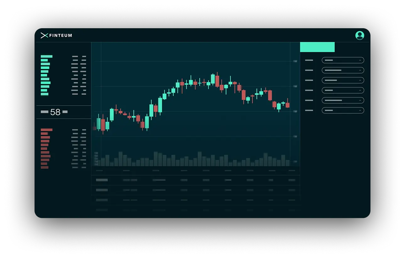 hero section with preview of platform